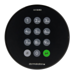 Electronic Safe Keypad 700 Basic, Serviceable, Standard Profile, Backlit, Black, 18in Cable, 1 Manager/1 Users, 2 x 9 Volt Batteries