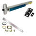 KIT - Cylinder Dogging, Rim Exit Device, Exit Only No Trim, 36in, Grade 1, 628/US28 Anodized Aluminum
