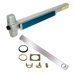 KIT - Cylinder Dogging, Rim Exit Device, Exit Only No Trim, 36in, Grade 1, 626/US26D Satin Chrome