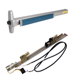 KIT - EL (Electric Latch Retraction), Narrow Stile Rim Exit Device, Exit Only No Trim, 36in, Grade 1, 626/US26D Satin Chrome