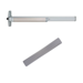 KIT - Less Dogging, Narrow Stile Rim Exit Device, Exit Only No Trim, 48in, Grade 1, 626/US26D Satin Chrome