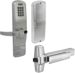 KIT - Standalone Keypad Classroom/Storeroom Exit Trim for Rim/CVR (Concealed Vertical Rod/Cable) Exit Devices, Manually Programmed, Sparta Lever, SFIC (Small Format IC), Less Core, Grade 1, 626/US26D Satin Chrome