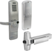 KIT - Standalone Keypad Classroom/Storeroom Exit Trim for Rim/CVR (Concealed Vertical Rod/Cable) Exit Devices, Manually Programmed, Sparta Lever, FSIC (Schlage Full Size IC), Less Core, Grade 1, 626/US26D Satin Chrome