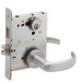 KIT - 17B Storeroom Mortise Lock with Deadbolt, Inside Indicator (Locked/Unlocked) with Inside ADA Thumbturn (L583-363), 6-Pin C Keyway KD, 626/US26D Satin Chrome