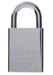 Schlage LFIC Cylinder Prep, Steel Padlock 1-3/4in Wide, Shackle - 5/16in Diameter and 1in Vertical Clearance, Boxed