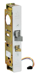 Surface Mount Strike for 4300 Electrified Deadlatch, 630/US32D Satin Stainless Steel
