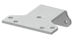 1460 Series Parallel Arm Shoe, Required for Parallel Arm Mounting, 689/AL Aluminum Powder Coat