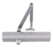 Surface Mount Medium Duty Cast Iron Closer, Slim Line Plastic Cover, ADA Adjustable Size 1-6, Grade 1, Delayed Action, RWPA Tri-Pack Arms for Regular or Parallel Mounting, TBSRT, 689/AL Aluminum Powder Coat