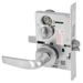 Privacy with Deadbolt Mortise Lock, Citation Lever with A Rose Trim, V20 Outside Indicator (Vacant/Occupied), V01 Inside Indicator Engraved (Locked/Unlocked, Green/Red)(Left Hand LH/LHR), ANSI Strike SS118, 626/US26D Satin Chrome