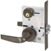 KIT - Classroom Intruder Mortise Lock, Citation Lever with A Rose Trim, 2 Each Standard 1-1/8 Mortise Cylinders, A01 Clover Cam, L4 Keyway 0-Bit, Handing is Field Reversible, ANSI Strike SS118, 613E/US10BE Dark Oxidized Satin Bronze