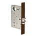Passage Mortise Lock Body, Includes ANSI Strike Plate and Armored Front, Handing is Field Reversible, No Trim, Grade 1, 613E/US10BE Dark Oxidized Satin Bronze