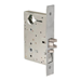 Entry or Office with Toggle and Auxiliary Latch Mortise Lock Body, Includes ANSI Strike Plate and Armored Front, Field Reversible Handing, No Trim, Grade 1, 630/US32D Stainless Steel