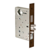 Apartment with Deadbolt Mortise, Auxiliary Latch, and Toggle Mortise Lock Body, Includes ANSI Strike Plate and Armored Front, Field Reversible Handing, No Trim, Grade 1, 622/US19/BSP Black Suede Powder Coat