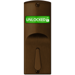 Inside Indicator with Thumbturn, Locked/Unlocked, Green/Red, LH/LHR Left Hand, Reversible, 613E/US10BE Dark Oxidized Satin Bronze