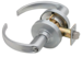 KIT - Grade 1 Entrance, Cylindrical Lock, Sparta Lever, Key in Lever, 6-Pin S145 Keyway (0-Bitted Brushed Chrome Cylinder 626), 2-3/4in Backset, UL, ANSI Strike, 626/US26D Satin Chrome