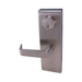 Entry Lever Escutcheon Trim, Includes Mortise Cylinder, Grade 1, 630/US32D Satin Stainless Steel