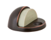 Dome Floor Stop Base 9/16in H x 1-3/4in Diameter, Overall Height 1-3/8in, 613/US10B Oil Rubbed Bronze