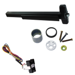 KIT - RX (Request to Exit Switch), Rim Exit Device, 110MD NL-OP Nightlatch Cylinder Assembly Trim, Optional Pull, 36in, Hex Dogging, Grade 1, 710/313AN Dark Bronze Anodized