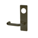 Lustra Lever with M Escutcheon for ML2002 Working Trim Only, Handing is Field Reversible, 613E/US10BE Dark Oxidized Satin Bronze