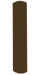 Exit Only Blank Plate Trim for All 98-98 Rims, Vertical Rods and Mortise Exits, 710/313AN Dark Bronze Anodized