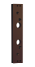 9000 Series 1/2in Aluminum Spacer Bracket, for Surface Mount Electric Strikes, 613E/US10BE Dark Oxidized Satin Bronze
