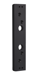9000 Series 1/2in Aluminum Spacer Bracket, for Surface Mount Electric Strikes, BSP Black Suede Powder Coat