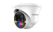 4MP Active Deterrence Fixed Turret Network Camera, IP67, H265+, 30M IR Range, 2.8mm Lens, White