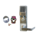 KIT - Networx Prox Reader & Keypad - ED5200 Exit Trim, Weather Proof, (RX) Request to Exit, ASSA Rim Cylinder Adaptor, 5000 Users, 500 Scheduled Events, 35,000 Audit Trail Events, 626/US26D Satin Chrome