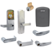 KIT - Multi-Technology Reader Stand Alone Classroom/Storeroom, Mortise Lock, Athens Lever, Key-in-Lever, 6-Pin C Keyway (0-Bitted Brushed Chrome Cylinder 626), 2-3/4in Backset, UL, ANSI Strike, Field Reversible Handing, Grade 1, 626/US26D Satin Chrome