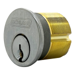 1-1/8in Mortise Cylinder Straight Cam (L583-476), 1246 Keyway, Master Keyed/Keyed Alike, 36-083 Compression Ring and Spring, 626/US26D Satin Chrome