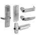 KIT - Standalone Keypad Classroom/Storeroom Exit Trim for Rim/CVR (Concealed Vertical Rod/Cable) Exit Devices, Manually Programmed, Athens Lever, Key-in-Lever, Less Cylinder, Grade 1, 626/US26D Satin Chrome