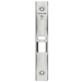 Armor Front for L9050, L9070, L9080 No Deadbolt Keyed Mortise Locks, 626/US26D Satin Chrome