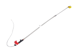 Top Cable for CVC Concealed Vertical Cable (Red) Adjustable 8ft up to 9ft-2in