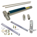 KIT - CD (Cylinder Dogging, Requires 1-1/4in Mortise Cylinder), SVR (Surface Vertical Rod) Grooved Exit Device, 996L-06 Classroom Lever Trim, RHR Right Hand Reverse/Reversible Handing (Snap Ring Tool Required), 48in x 84in, Grade 1, 626/US26D Satin Chrome