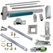 KIT - Cylinder Dogging, SVR (Surface Vertical Rod) Exit Device, 996L-06 Classroom Lever Trim, LHR Left Hand Reverse/Reversible Handing, Less Bottom Rod, 36in x 84in, Grade 1, 628/US28 Satin Aluminum
