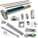 KIT - LD (Less Dogging), SVR (Surface Vertical Rod) Smooth Exit Device, 110MD-NL-OP Nightlatch Trim (Requires Rim Cylinder), Less Bottom Rods, 36in x 84in, Grade 1, 626/US26D Satin Chrome