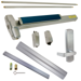 KIT - Less Dogging, SVR (Surface Vertical Rod) Grooved Exit Device, 996L-BE-06 Passage Lever Trim, LHR Left Hand Reverse/Reversible Handing (Snap Ring Tool Required), 48in x 84in, Grade 1, 626/US26D Satin Chrome