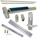 KIT - Less Dogging, SVR (Surface Vertical Rod) Exit Device, 996L-NL-06 Nightlatch Lever Trim, RHR Right Hand Reverse/Reversible Handing, 36in x 84in, Grade 1, 626/US26D Satin Chrome