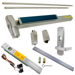 KIT - Alarmed (Requires 1-1/4in Mortise Cylinder), RX (Request to Exit Switch), SVR (Surface Vertical Rod) Smooth Exit Device, 996L-06 Lever Trim (Requires Rim Cylinder), RHR Right Hand Reverse/Reversible Handing, (Snap Ring Tool Needed), 36in x 84in, Grade 1, 626/US26D Satin Chrome