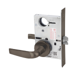 KIT - Classroom Intruder Mortise Lock, Citation Lever with A Rose Trim, Less 2 Each 1-1/8 Mortise Cylinders, Handing is Field Reversible, ANSI Strike SS118, 613E/US10BE Dark Oxidized Satin Bronze