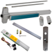 KIT - Alarmed, RX (Request to Exit Switch), SVR (Surface Vertical Rod) Exit Device, 990TP Thumb Piece Trim, 36in x 84in, Grade 1, 628 Satin Aluminum