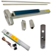 KIT - Alarmed, Fire-Rated (No Dogging), RX (Request to Exit Switch), SVR (Surface Vertical Rod) Exit Device, 990TP Thumb Piece Trim, 36in x 84in, Grade 1, 626/US26D Satin Chrome