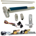 KIT - QEL (Quiet Electric Latch Retraction), RX (Request to Exit Switch), SVR (Surface Vertical Rod) Exit Device, 996L-06 Lever Trim, LHR Left Hand Reverse/Reversible Handing, 36in x 84in, Grade 1, 626/US26D Satin Chrome