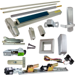 KIT - Fire-Rated, QEL (Quiet Electric Latch Retraction), RX (Request to Exit Switch), SVR (Surface Vertical Rod) Exit Device, 996L-BE-06 Passage Lever Trim, LHR/Reversible Handing, Less Bottom Rods, 36in x 84in, Grade 1, 626/US26D Satin Chrome