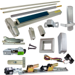 KIT - Fire-Rated, QEL (Quiet Electric Latch Retraction), RX (Request to Exit Switch), SVR Exit Device, 990 Dummy Pull Trim, 996L-DT-06 Dummy Lever Trim, LHR/Reversible Handing, Less Bottom Rods, 36in x 84in, Grade 1, 626/US26D Satin Chrome
