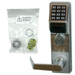 KIT - Networx Prox Reader & Keypad - New Sargent 88 Exit Trim, Weather Proof, Sargent Rim Cylinder Adaptor, 5000 Users, 500 Scheduled Events, 35,000 Audit Trail Events, 626/US26D Satin Chrome