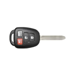 4 Button Toyota Remote Head Key Empty Shell