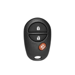 3 Button Toyota Remote Keyless Entry Empty Shell