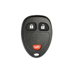 3 Button GM Remote Keyless Entry Empty Shell