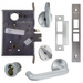 KIT - 03A Entry/Office Mortise Lock with Deadbolt, ADA Thumbturn, (FSIC) Full Size IC, Less Core, 626/US26D Satin Chrome